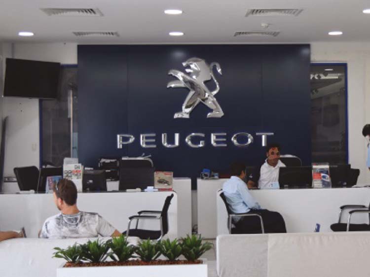 Dulights Peugeot Showroom Deira